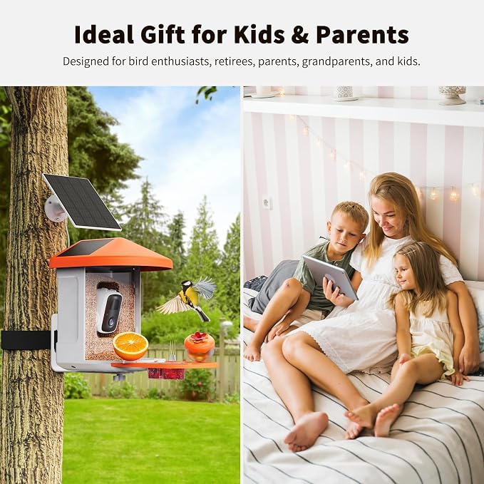 HARYMOR Bird Feeder with Camera
