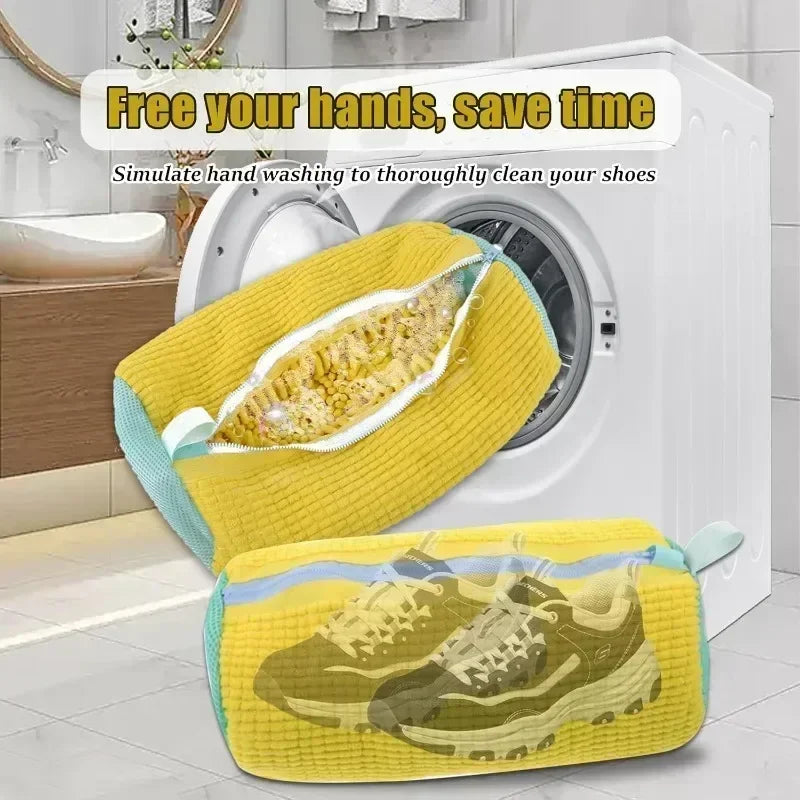 Shoe Laundry Bag for Washing Machines – Protective Mesh Design
