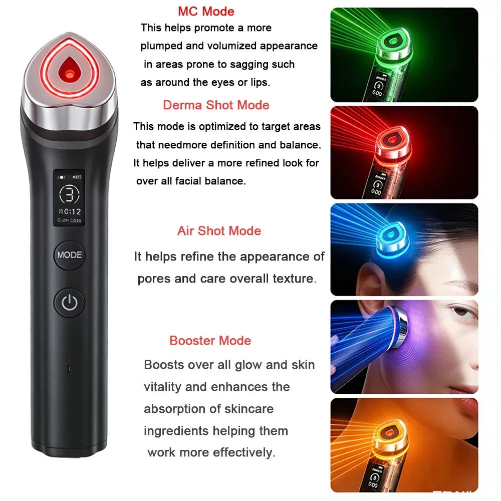 LED Facial Lifting Device – 5-Mode Skin Firming & Pore Care