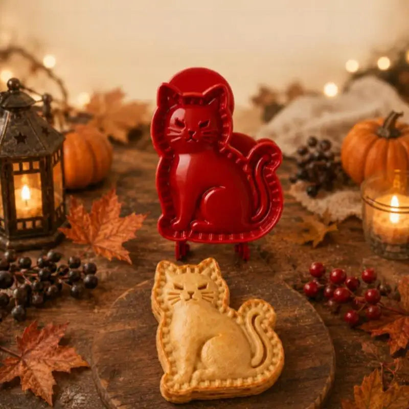 A3 Color Halloween Hand Pie Mold Set 8 Shapes Food-Grade PET