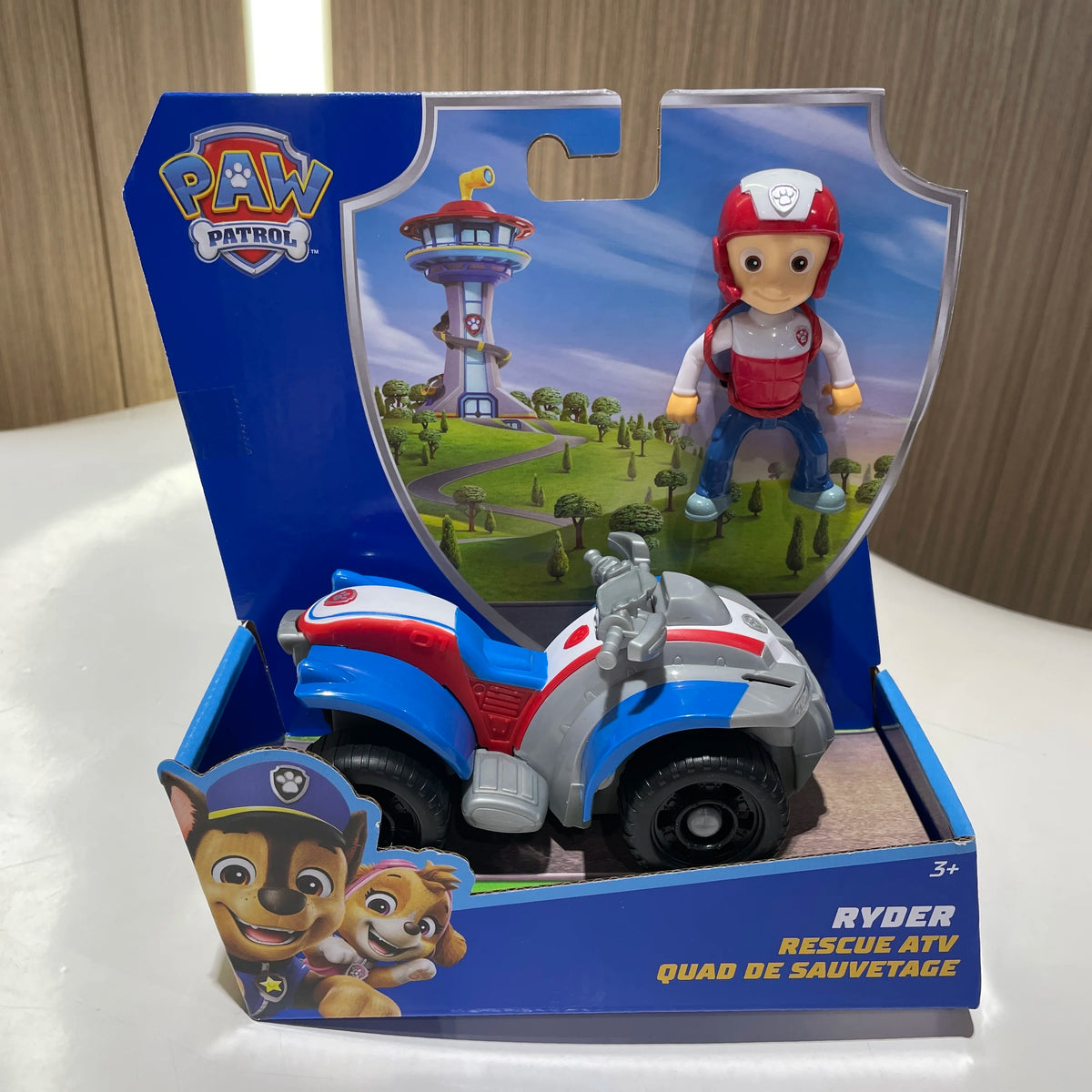 Paw Patrol Vehicle & Pup Figure Toy Set For Kids