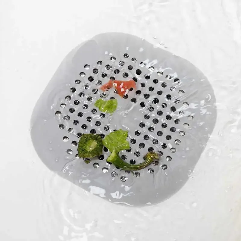Silicone Shower Drain Hair Catcher Sink Strainer