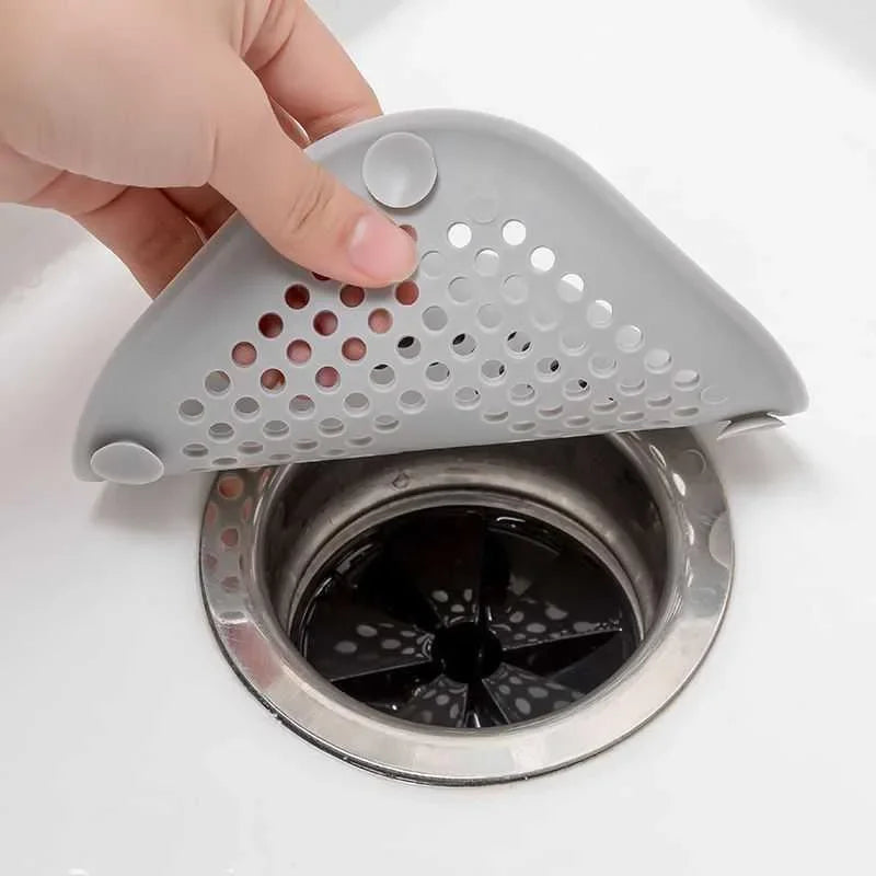 Silicone Shower Drain Hair Catcher Sink Strainer