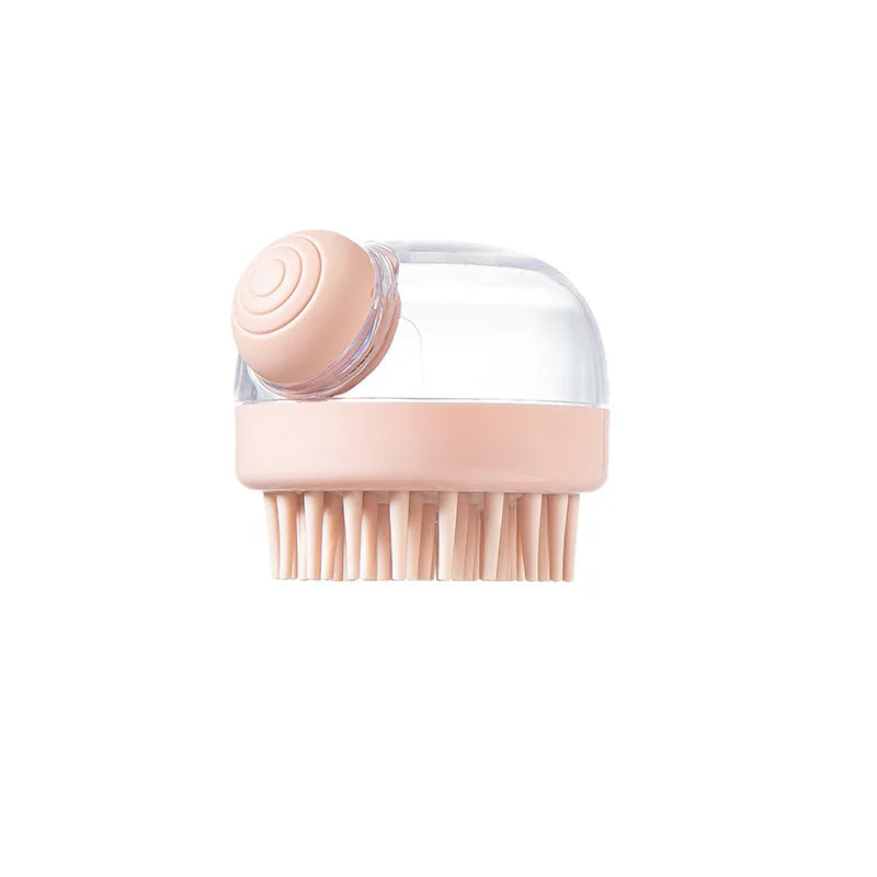 Pink Color Silicone Pet Bath Grooming Glove Brush – Gentle Massage