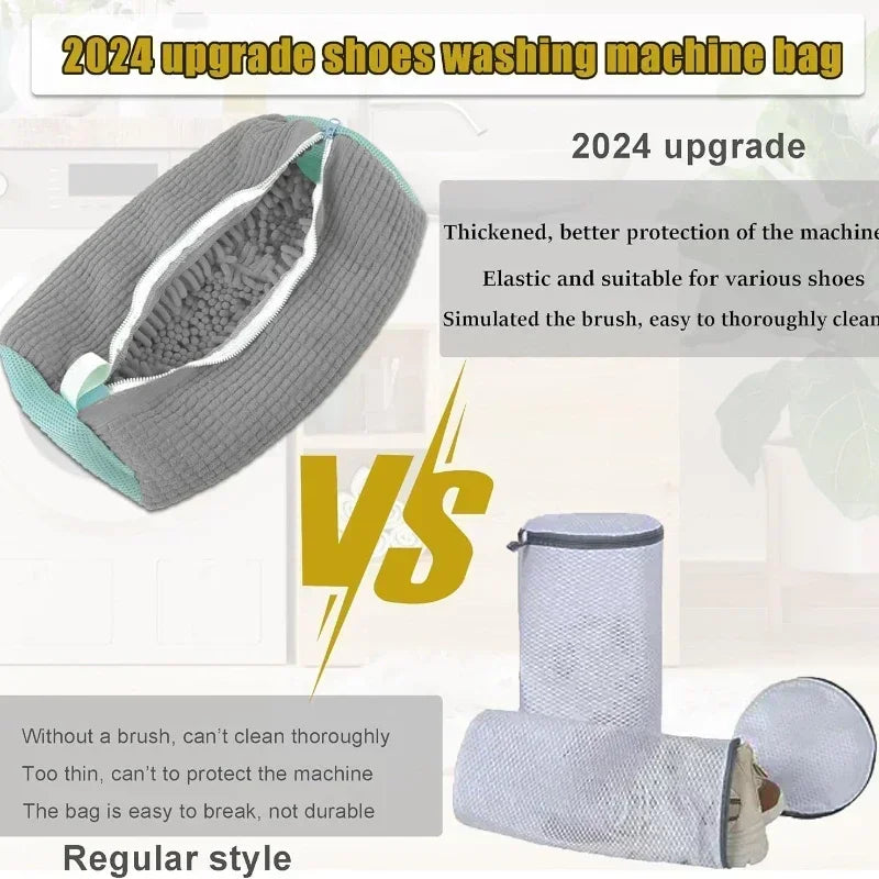 Shoe Laundry Bag for Washing Machines – Protective Mesh Design