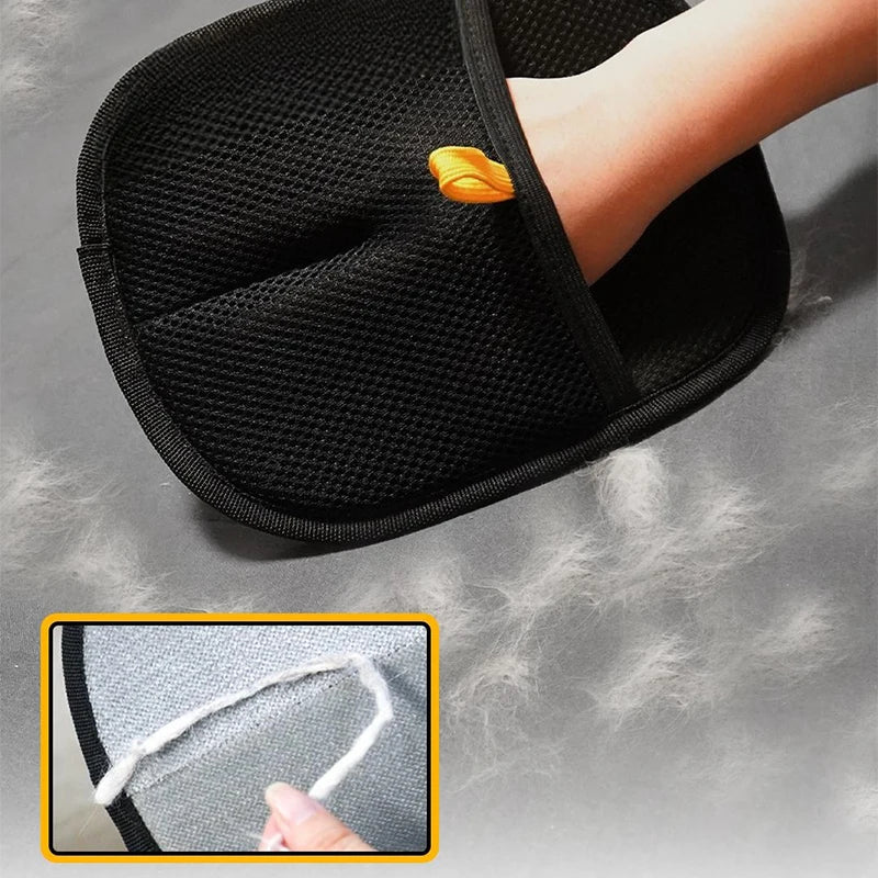 Double-Sided Pet Grooming Glove – Hair Removal & Massage