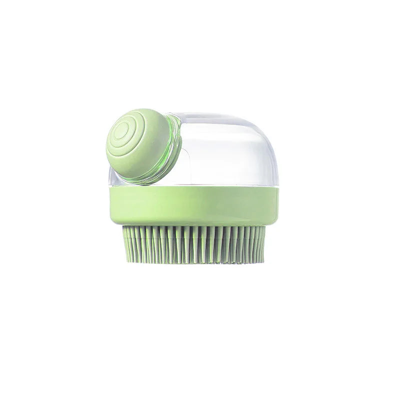 Green Color Silicone Pet Bath Grooming Glove Brush – Gentle Massage