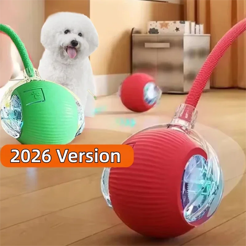 Automatic Interactive Dog Ball Toy – Rechargeable Smart Play