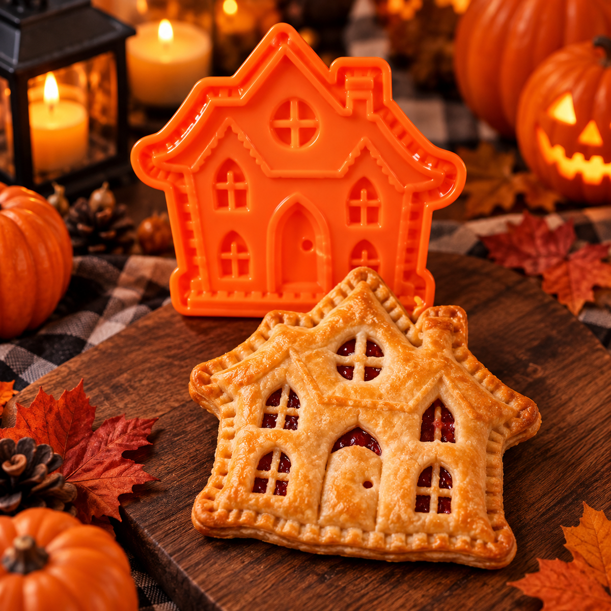 Halloween Hand Pie Mold Set – All 8 Spooky Shapes Included 🎃