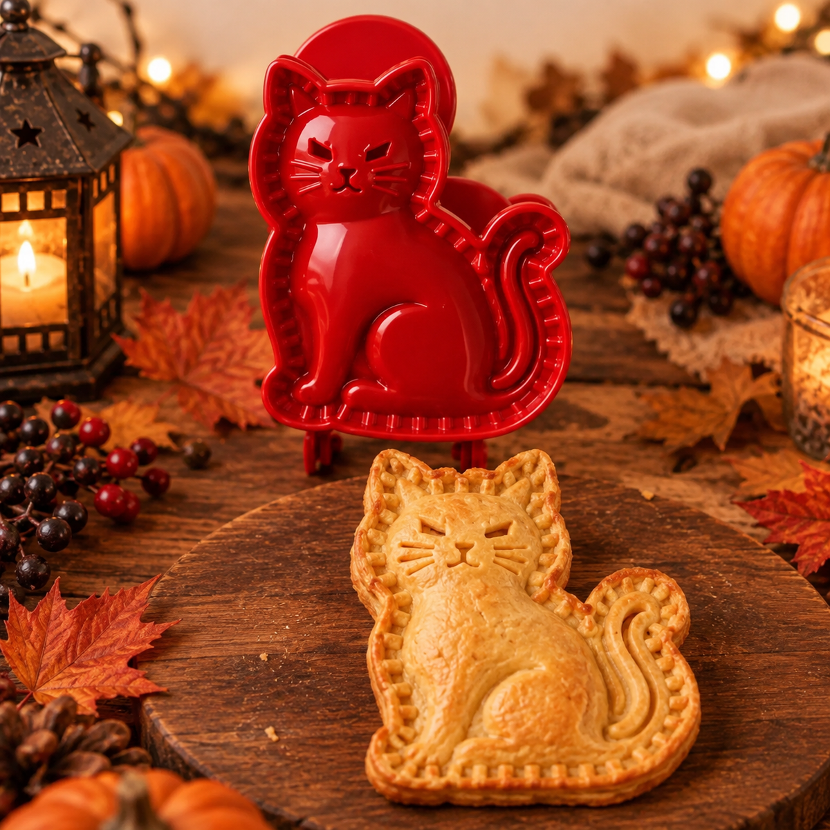 Halloween Hand Pie Mold Set – All 8 Spooky Shapes Included 🎃